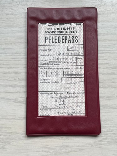 Original alter porsche 911 - alter,