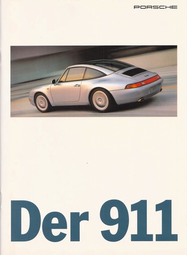 Porsche 911 original prospekt - 911,, original-prospekt