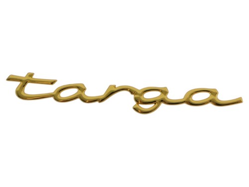 Targa schriftzug vergoldet - schriftzug,