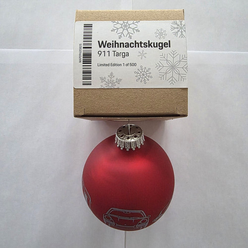 Porsche christbaumkugel - porsche,