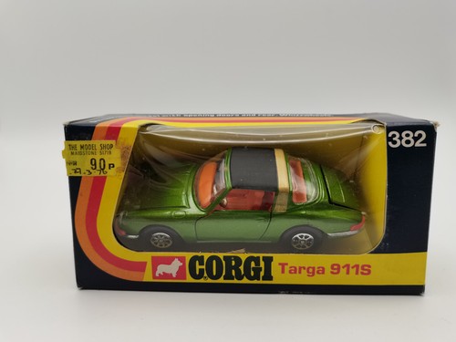 Corgi 382 porsche targa - porsche,